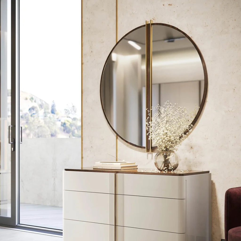 Miroir douree