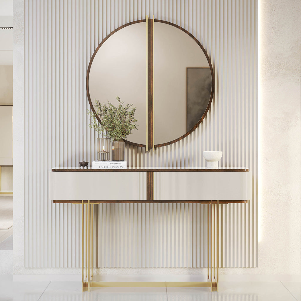 Miroir douree