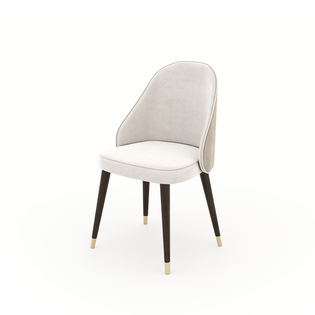 chaise de salle à manger en tissu