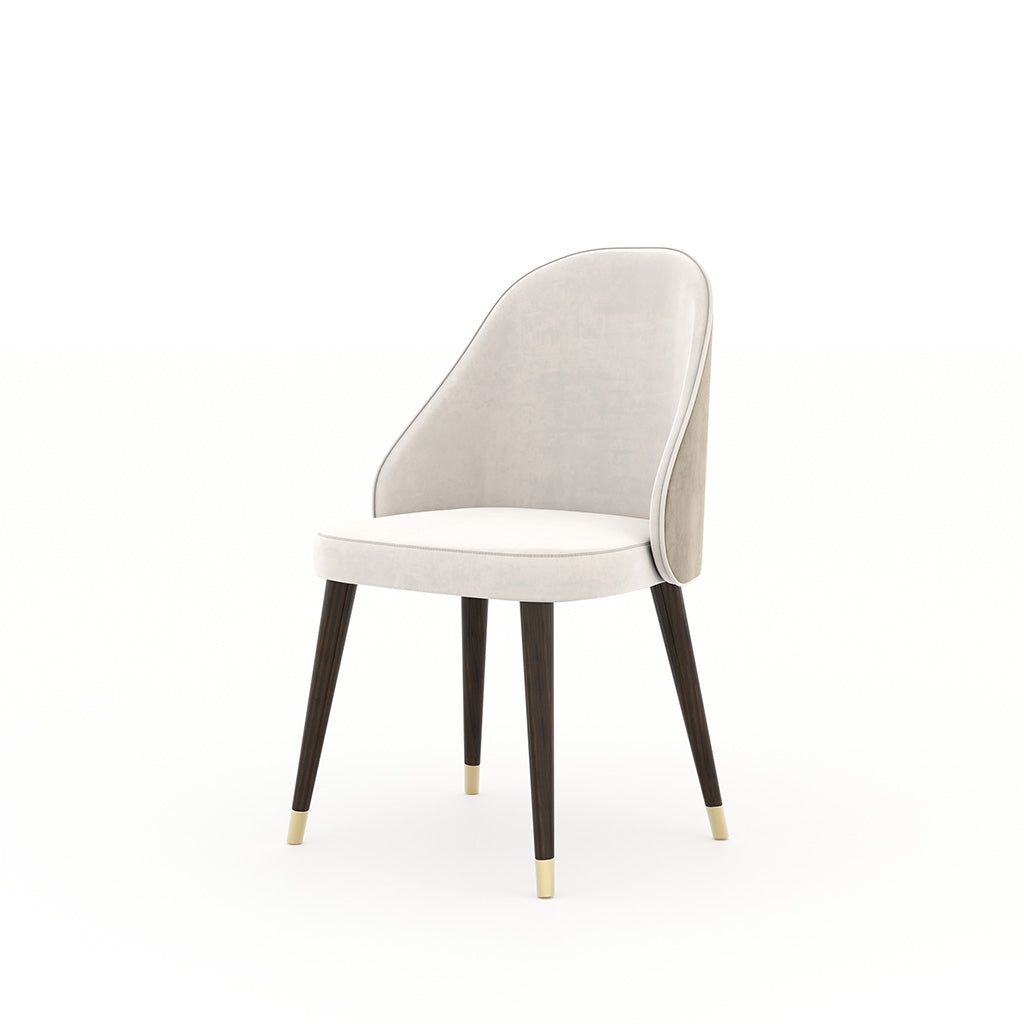chaise de salle à manger en tissu