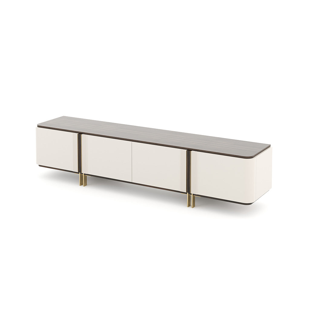meuble tv laque