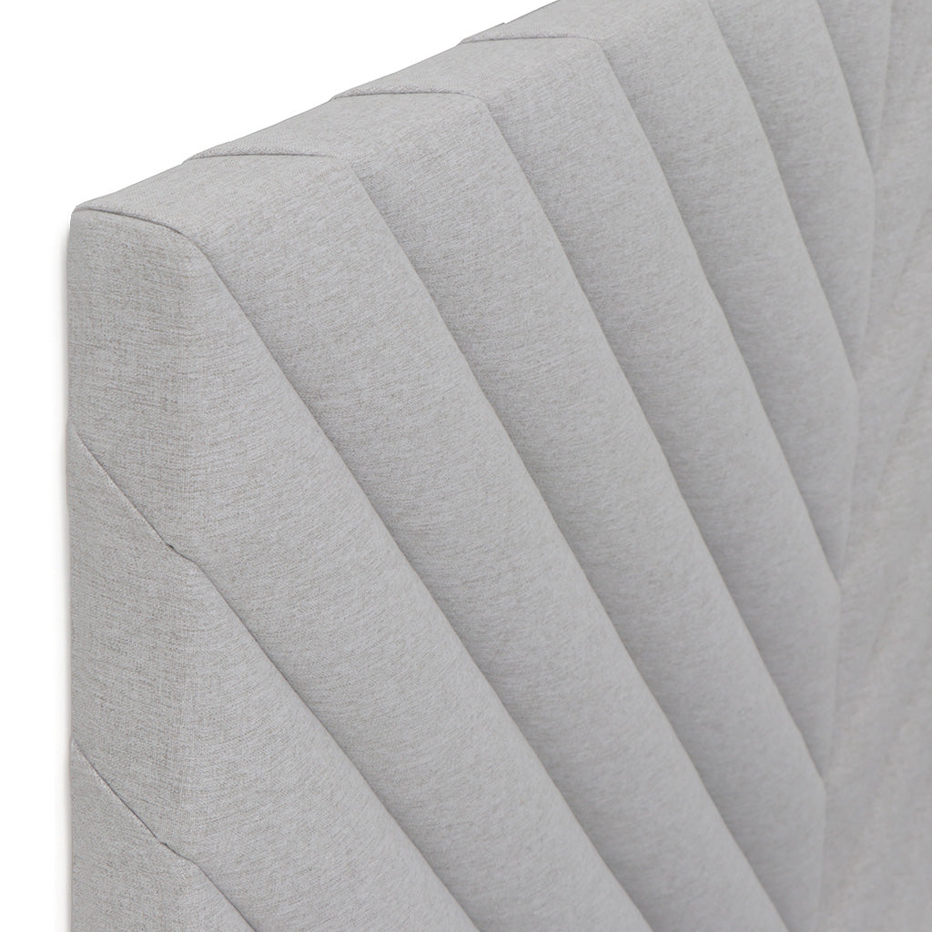 Lit coffre tissu