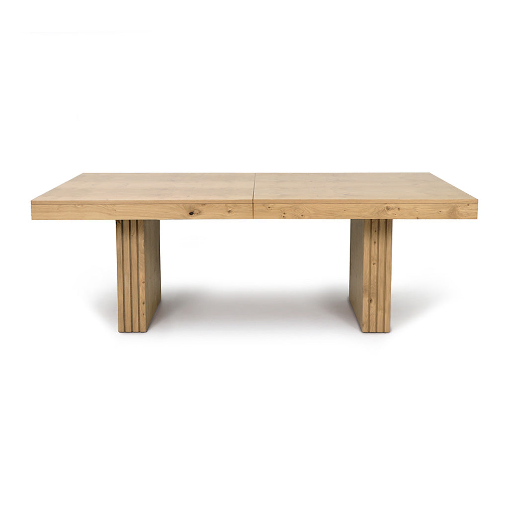 Tablea à manger rustique en bois