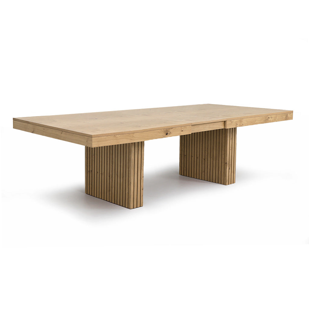 Tablea à manger rustique en bois
