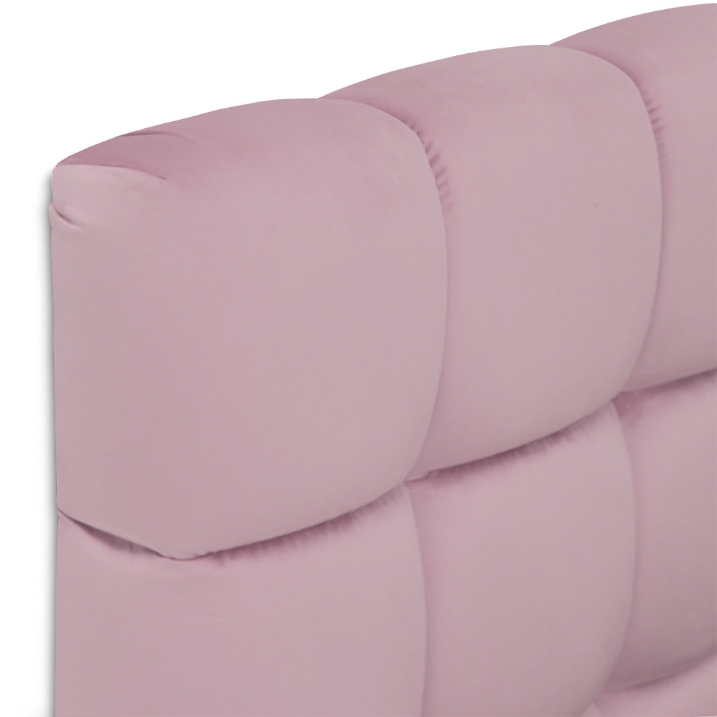 Lit coffre velours
