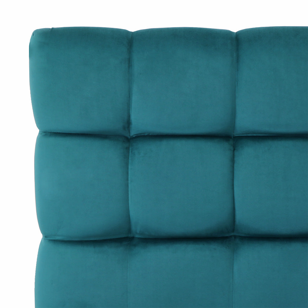 Lit coffre velours