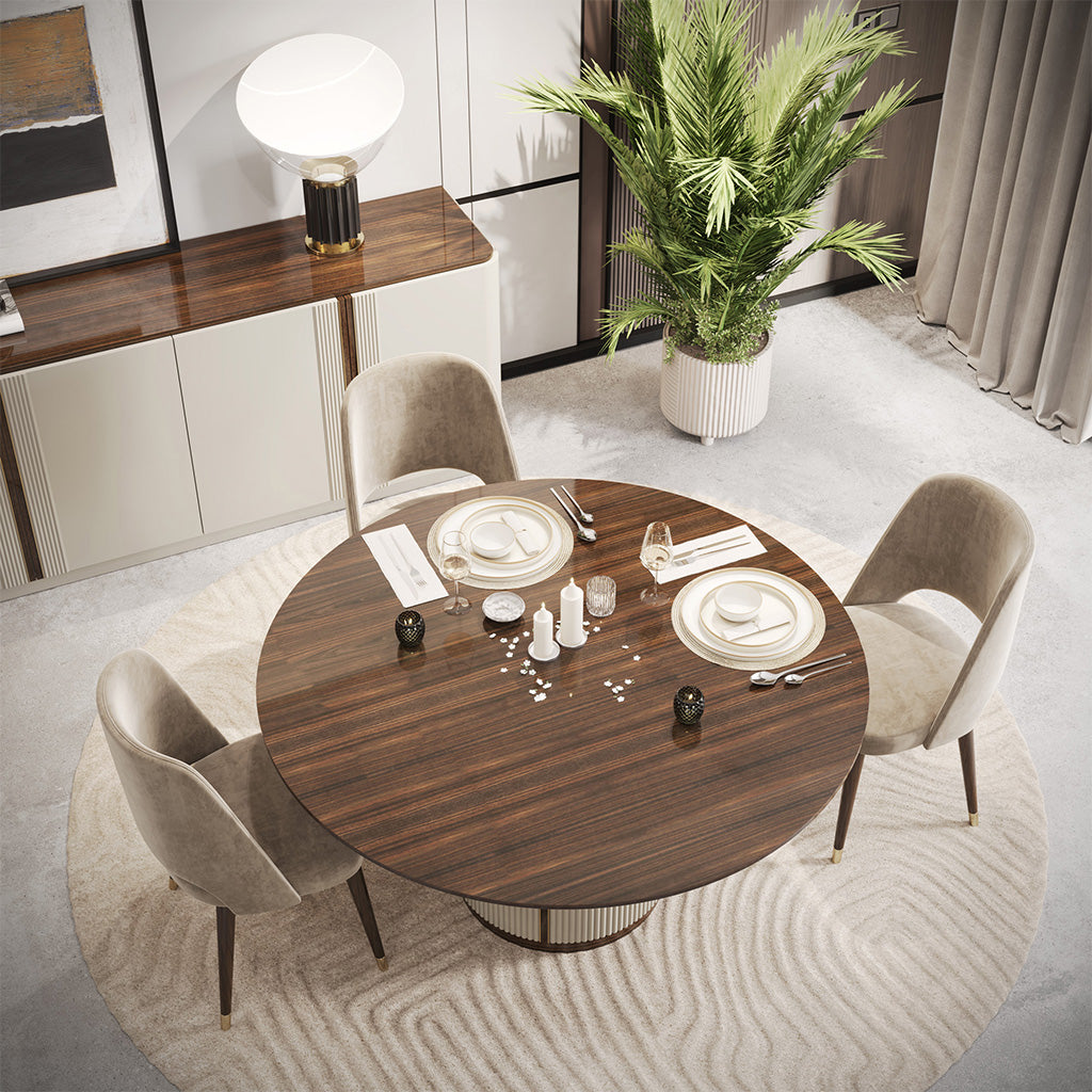 Table à mange ronde