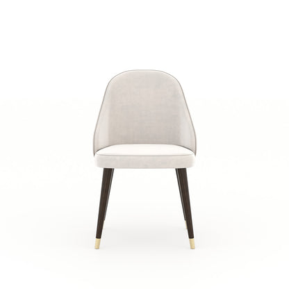 chaise de salle à manger en tissu