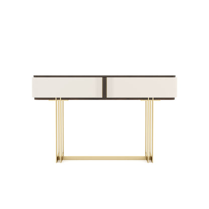 table console douré