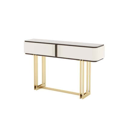 table console douré