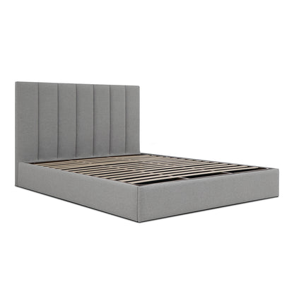 Lit coffre tissu