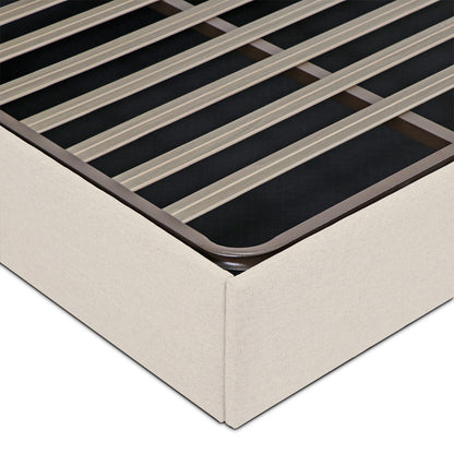 Lit coffre tissu