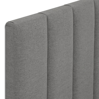 Lit coffre tissu