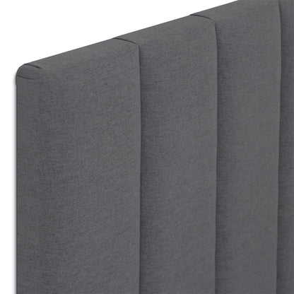 Lit coffre tissu