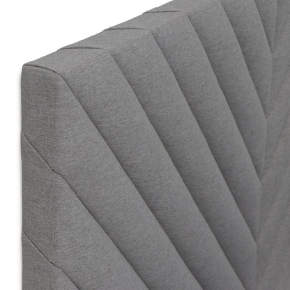 Lit coffre tissu