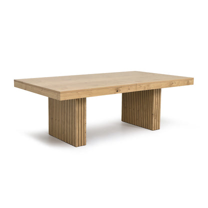 Tablea à manger rustique en bois