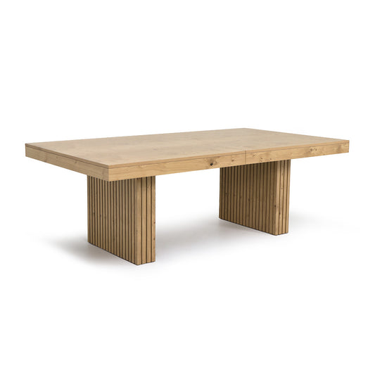 Tablea à manger rustique en bois