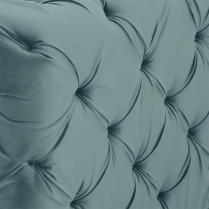 Lit capitone velours
